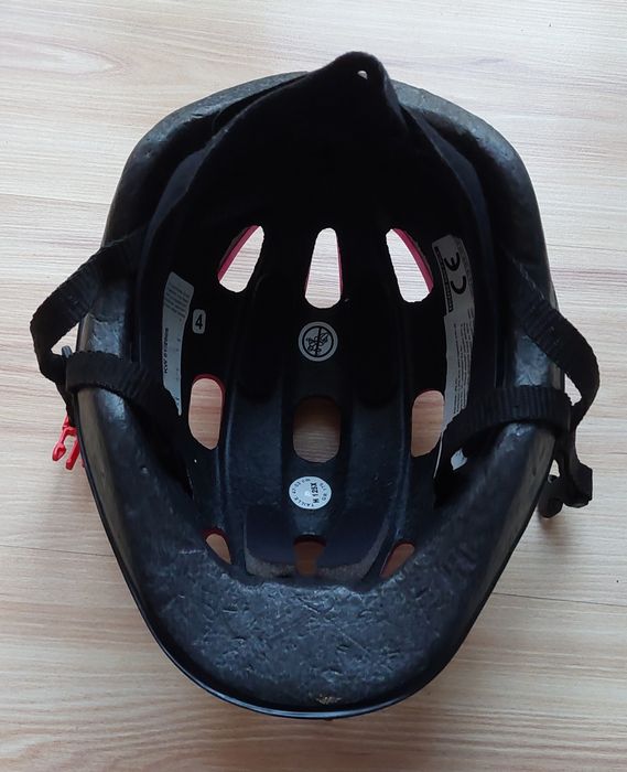 Kask na rower hulajnogę rolki dla dziewczynki