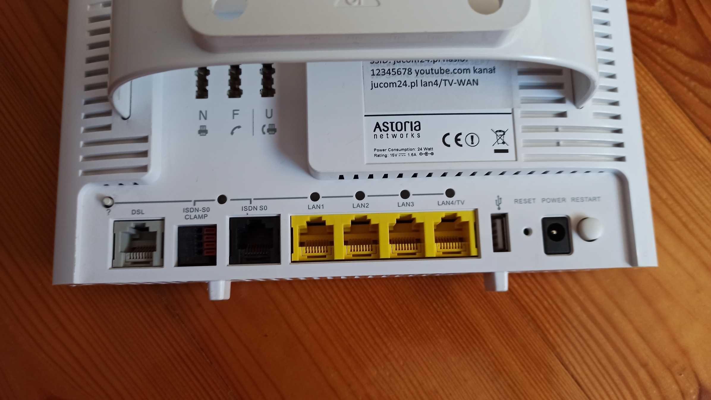 Router vodafone dsl-easybox 802
