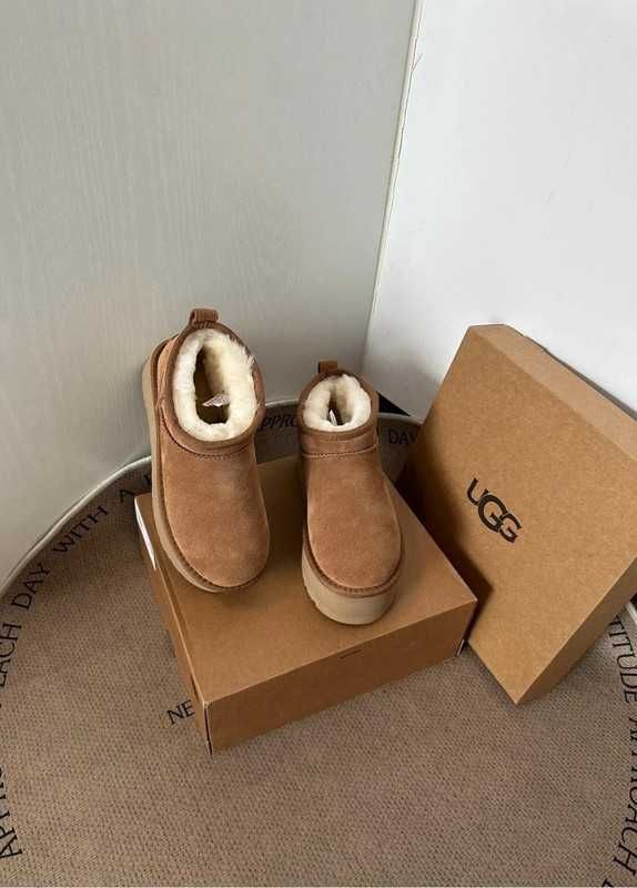 UGG Classic Ultra Mini Platform Boot Chestnut R.39