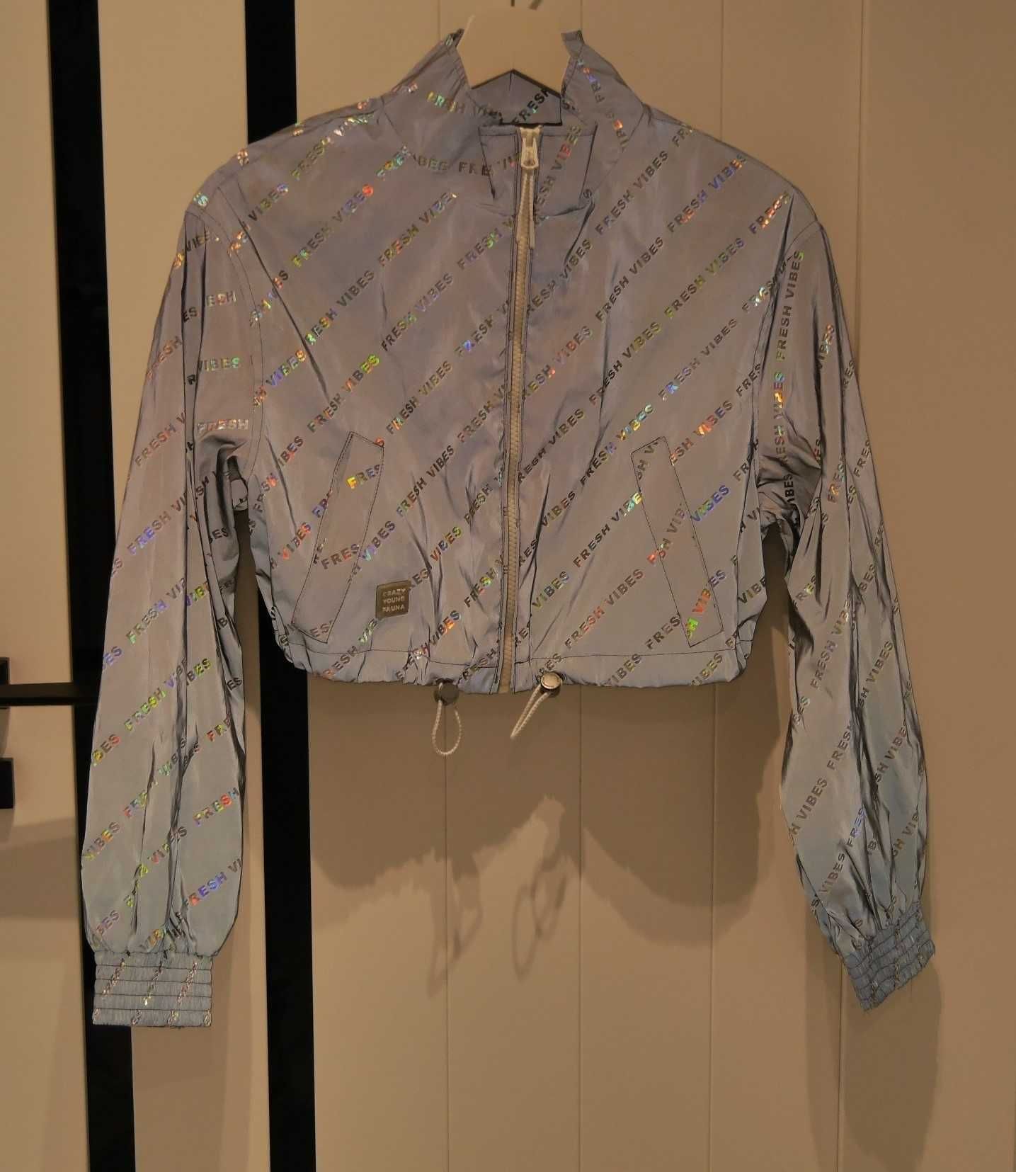 Bershka kurtka świecąca w ciemności 34 XS