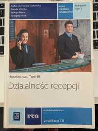 Dzialalność recepcji Hotelarstwo Tom III podręcznik część 1