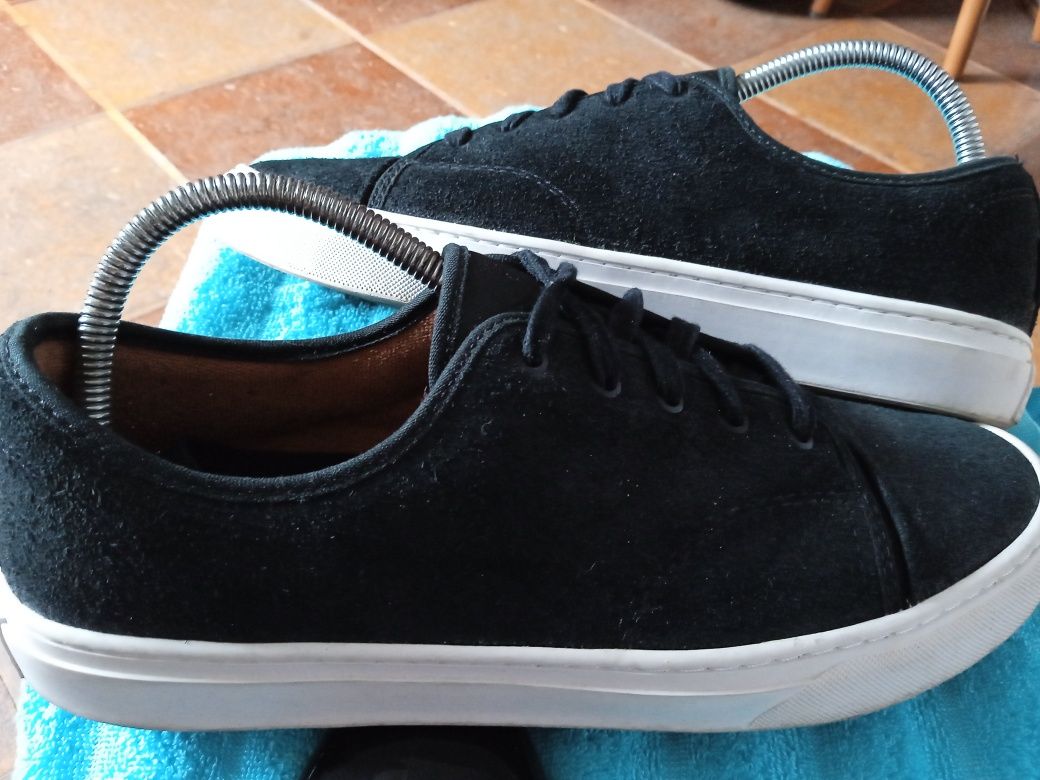 VANS 42 sportowe skóra naturalna