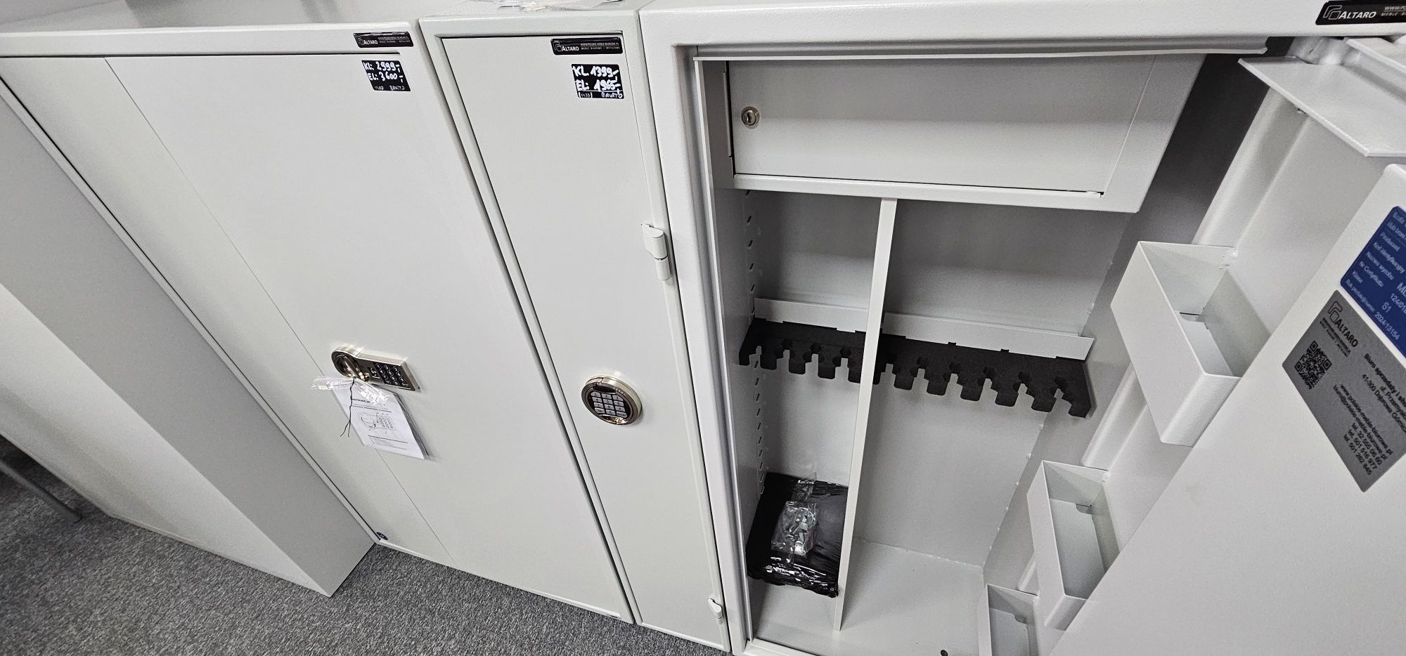 Szafa na BROŃ • sejf S1 • szafa myśliwska • zamek ELEKTRONICZNY