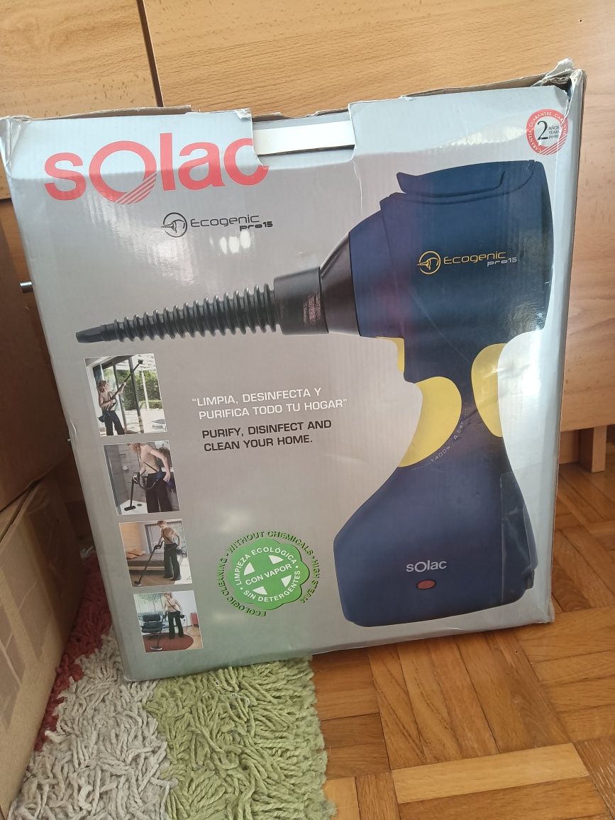 Máquina de limpeza a vapor solac