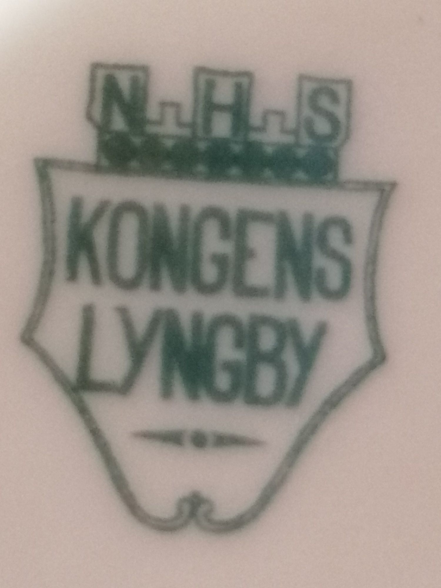 Komplet kawowy Kongens Lyngby.