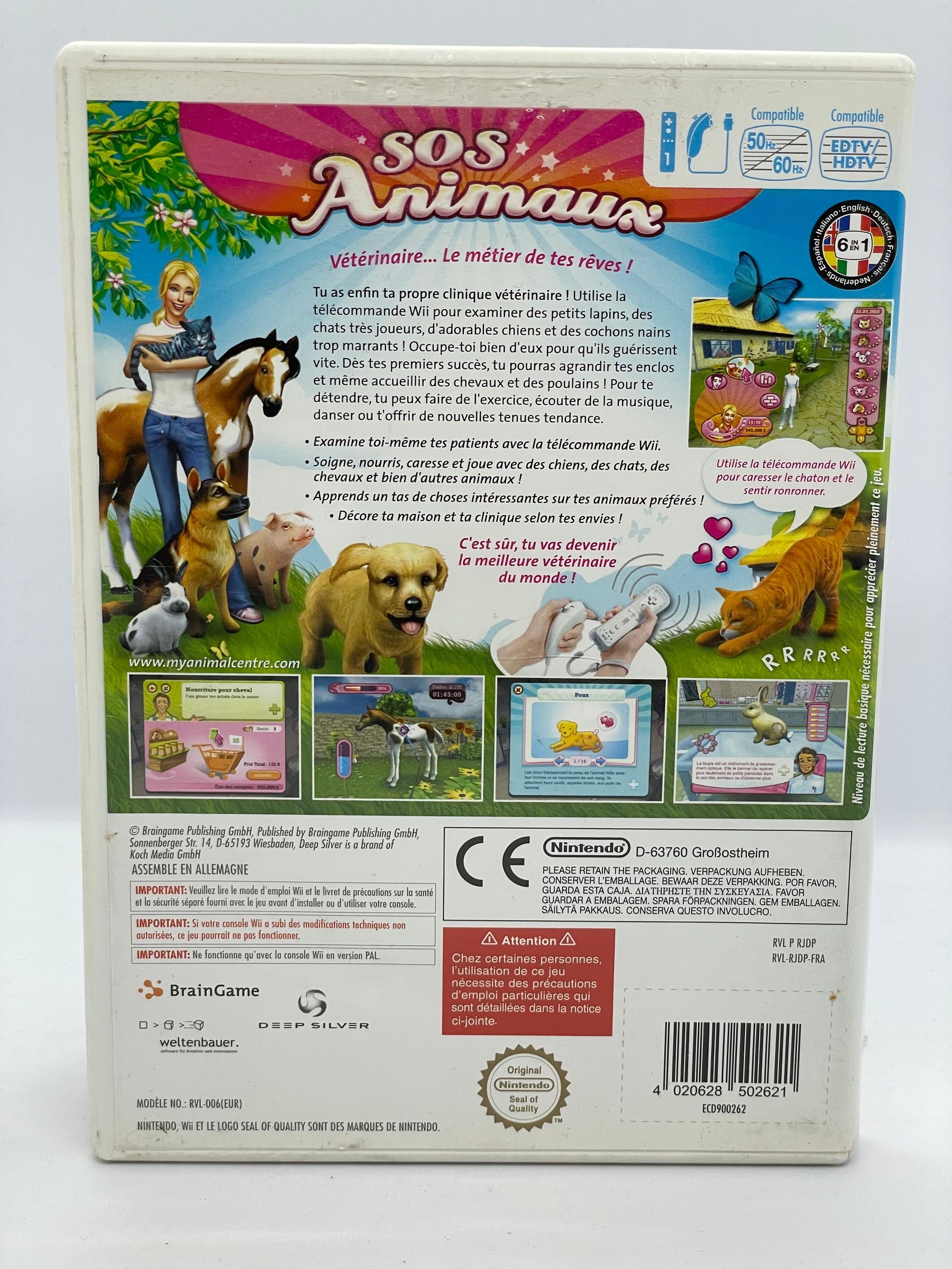 SOS Animaux Nintendo Wii