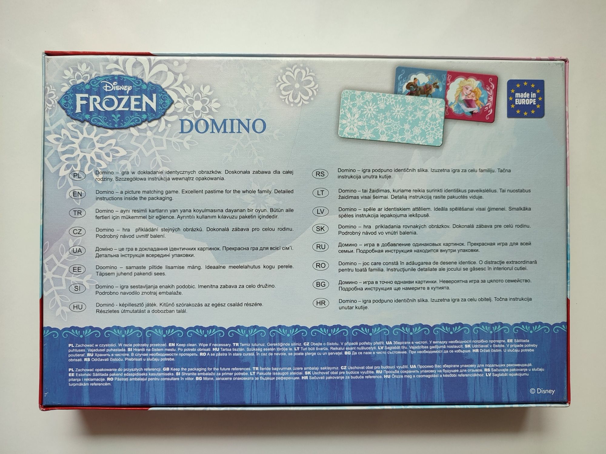 Domino Trefl Frozen Kraina Lodu