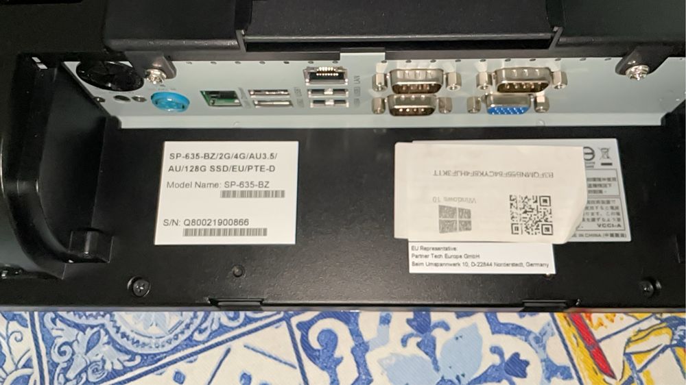 Sistema Faturacao POS Partner SP-635-BZ