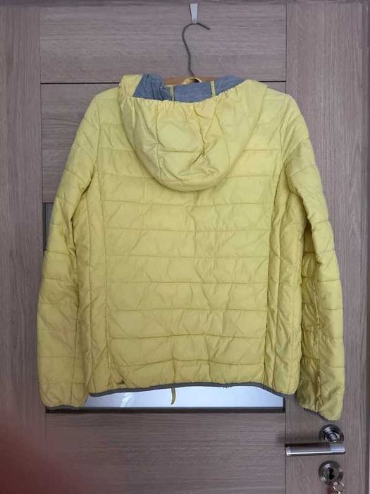 Kurtka damska Crivit żółta z kapturem roz M