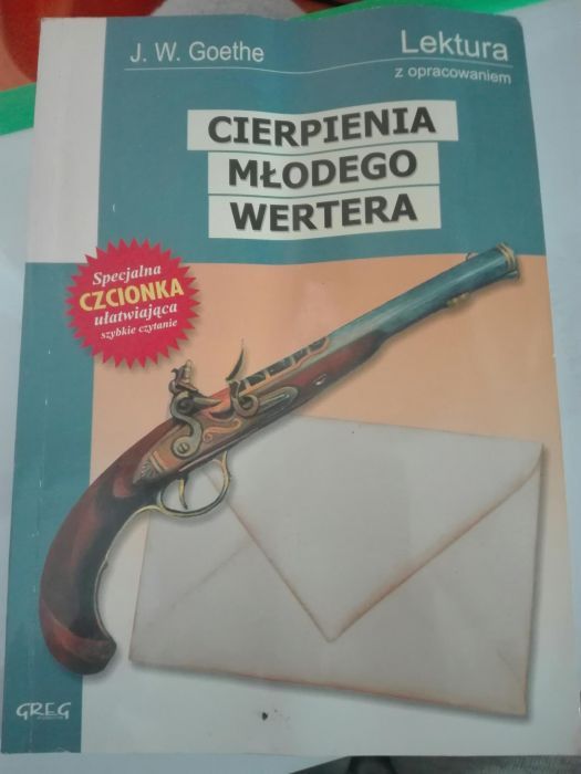 J.W.Goethe Cierpienie młodego Wertera - lektura szkolna