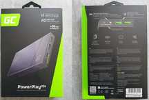 Green Cell - Power Bank + Ładowarka 3xUSB-A + Kabel USB-A - USB-C