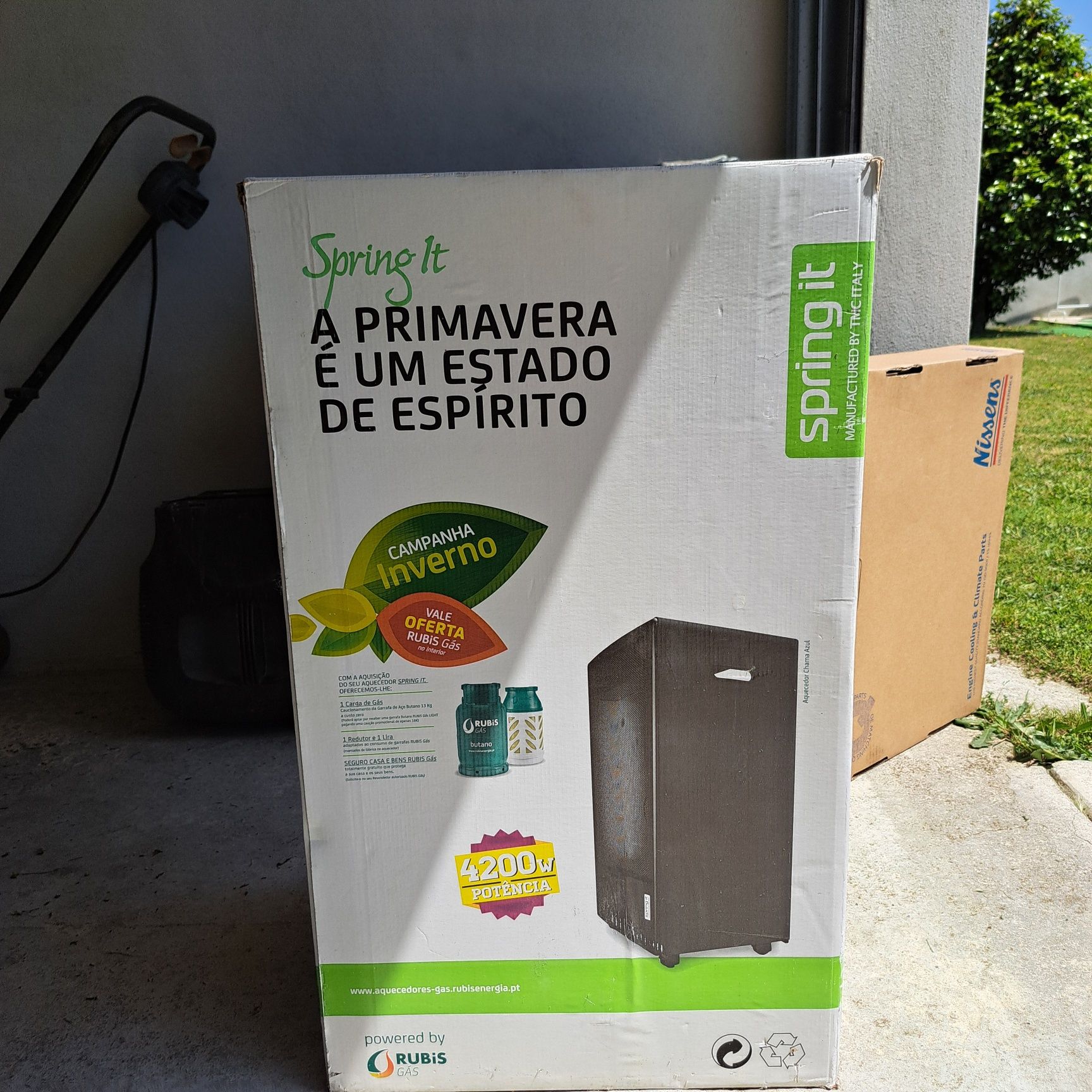Aquecedor a gás Rubis BP