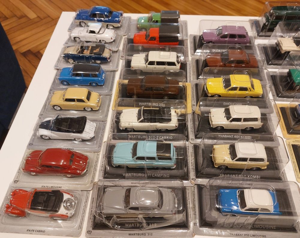 Złota Kolekcja Multicar M25  i inne Dacia, Trabant, Wartburg [1/43]