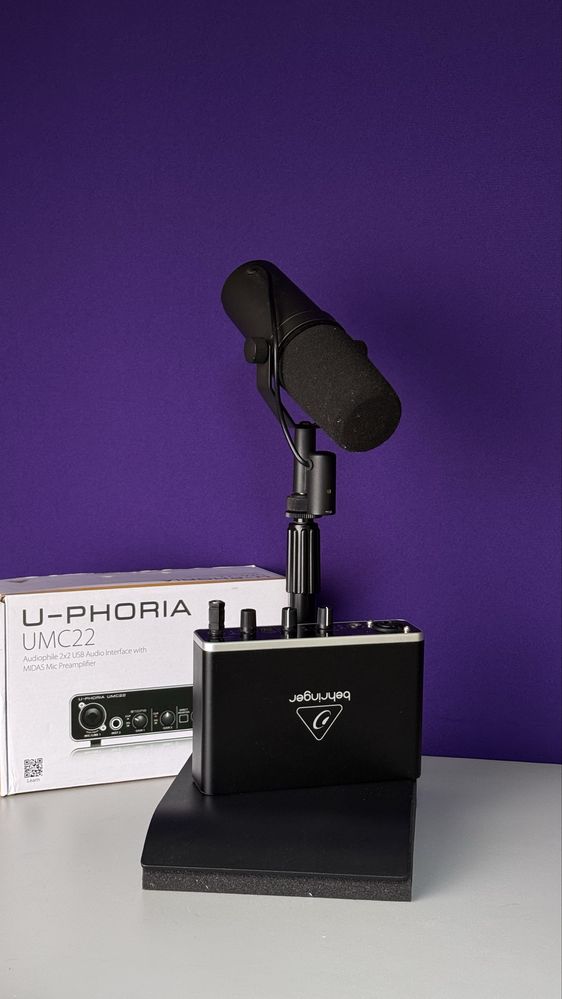 Microfone SM7B Shure