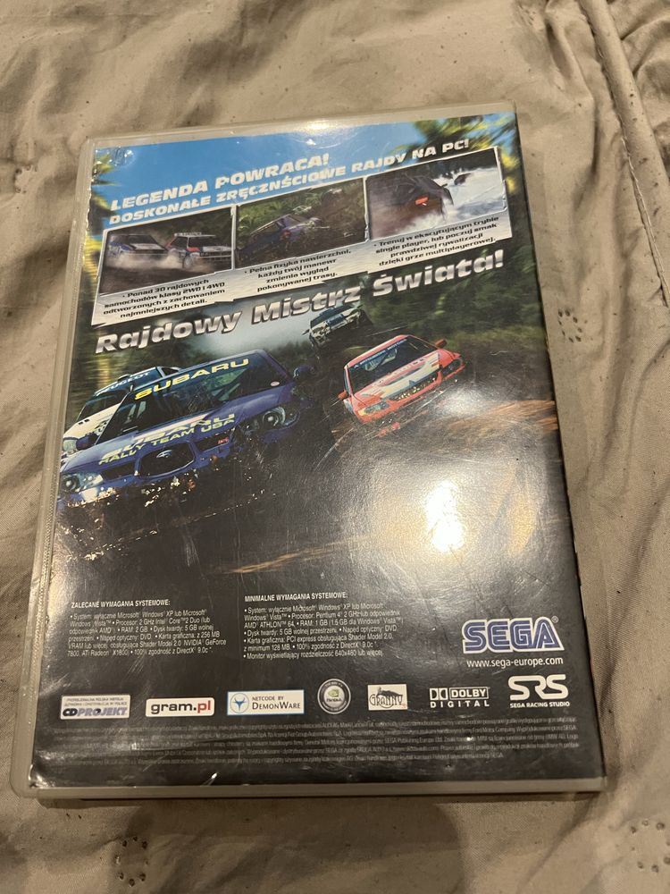 Sega Rally gra PC