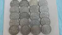 20 moedas de 10 escudos de 54 e 55