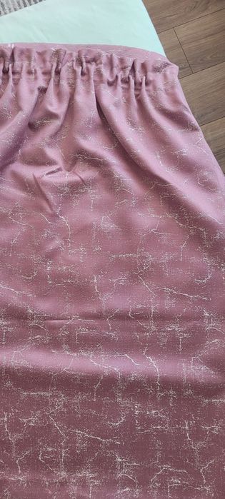 Ładne Różowe zasłony