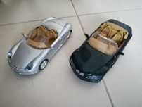 Miniaturas Porsche e BMW usadas