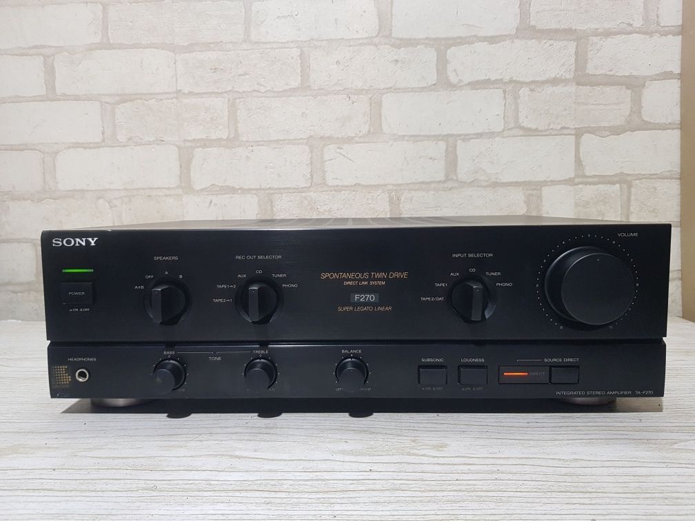 Стерео підсилювач/усилитель Sony TA-F 270 2х70Вт б/у з Німеччини