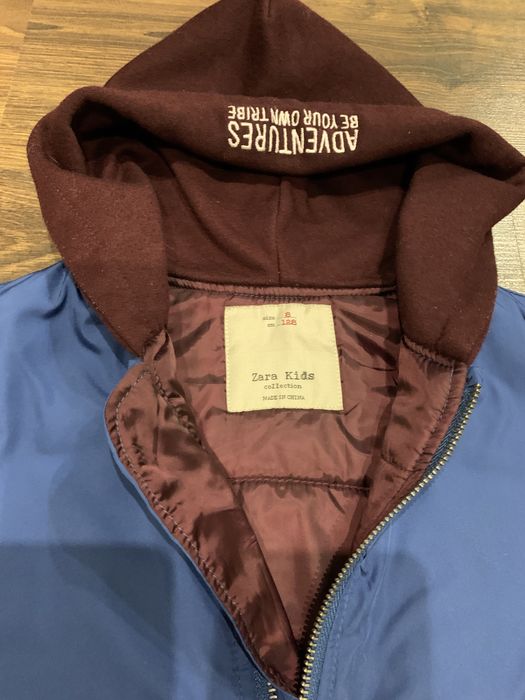Курточка Бомбер Zara ( осінь-весна)для хлопчика 7-8 років