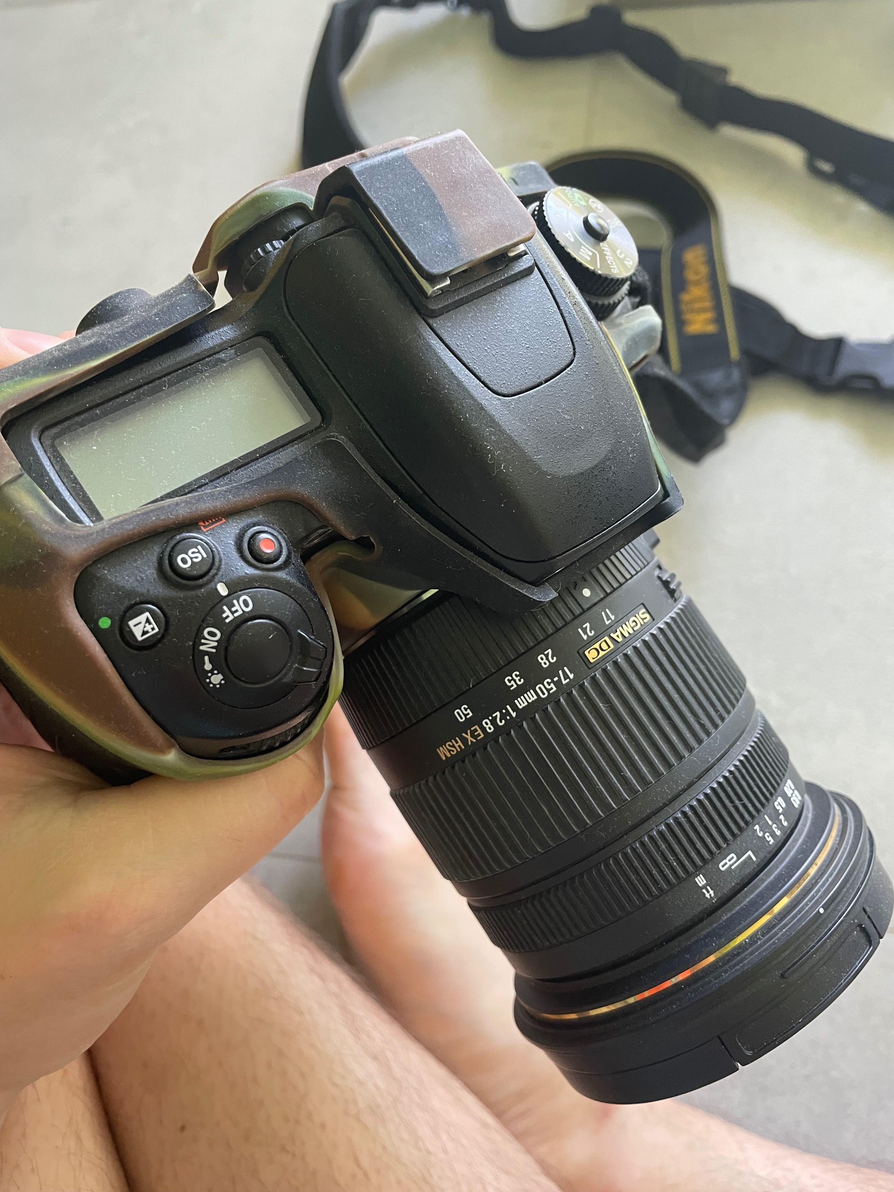 Nikon d7500 plus obiektyw Sigma 17-50 2.8