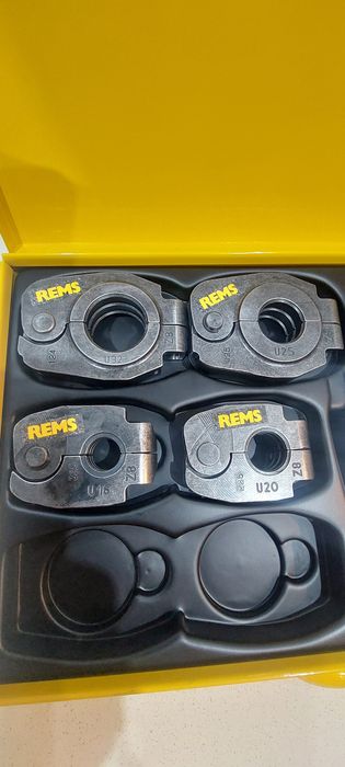 U16-32 Zaciski szczęki kątowe do rur Rems  Viega  Geberit Alupex