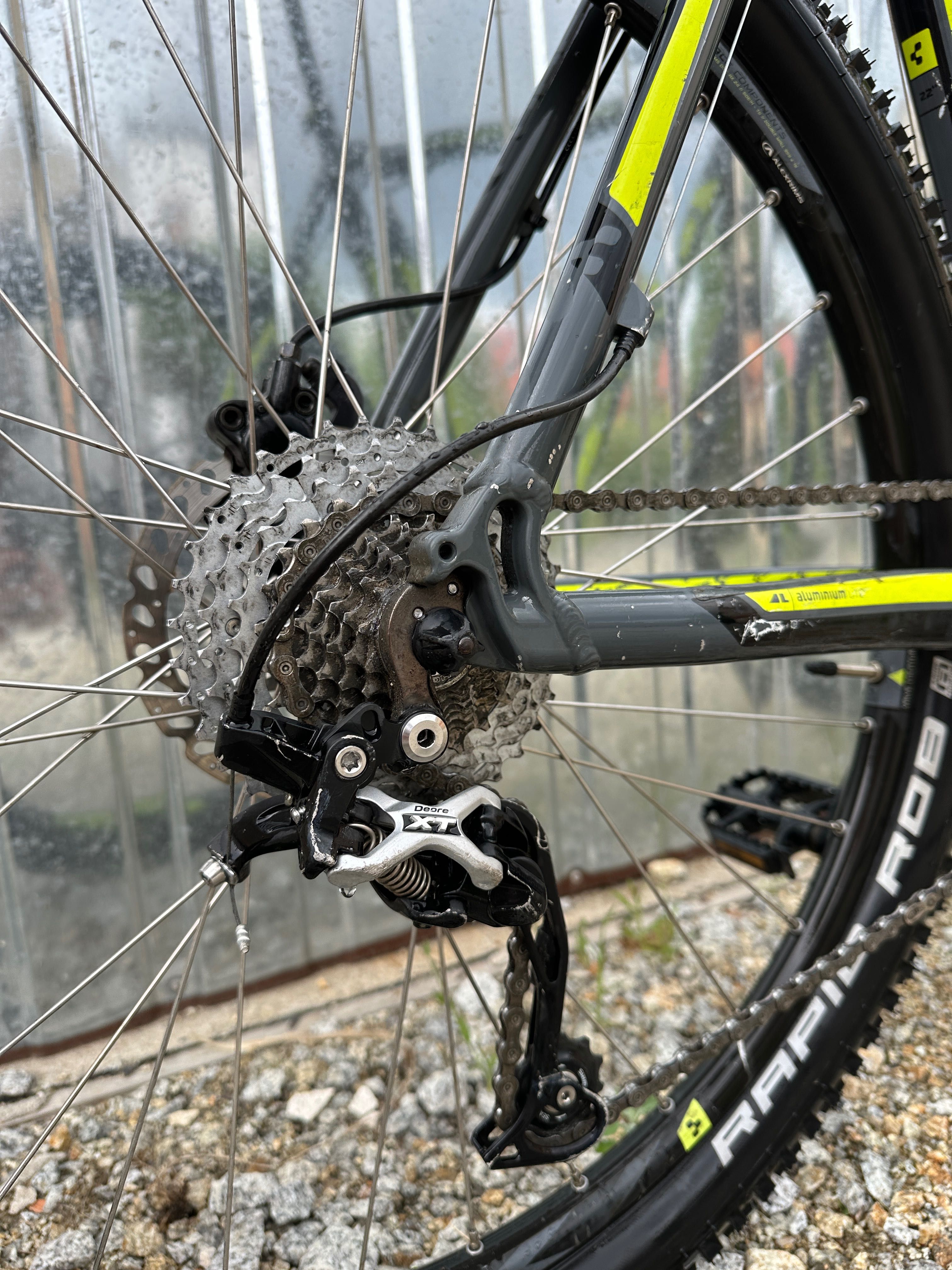 Rower Cube Acid L MTB Rockshox Deore XT SLX Górski Okazja Tanio
