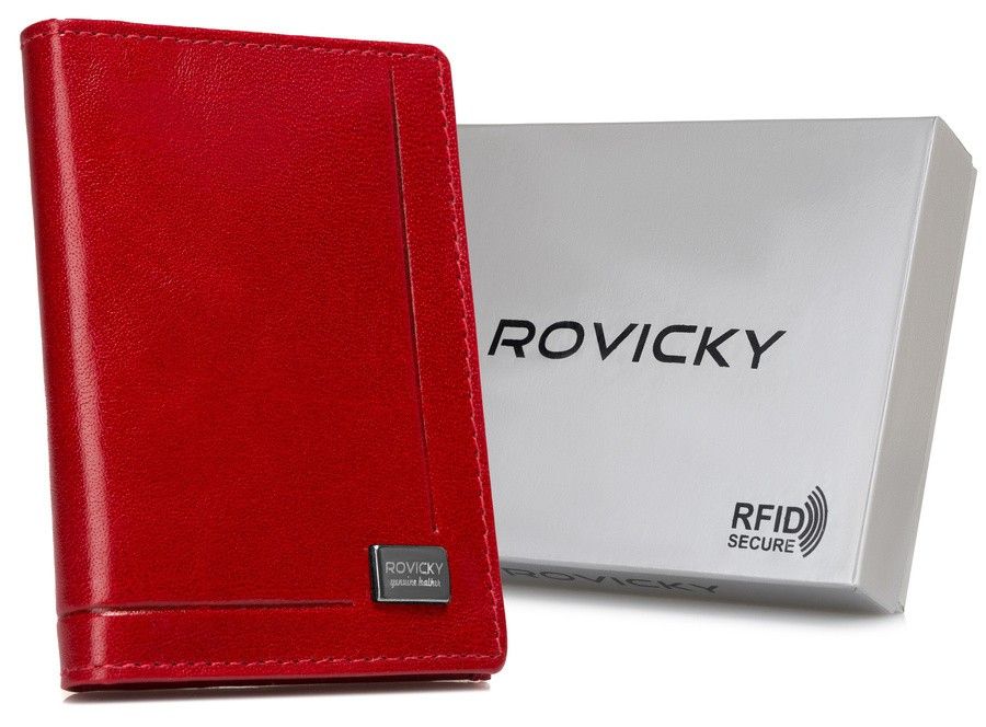 etui na karty i dokumenty ze skóry naturalnej - rovicky