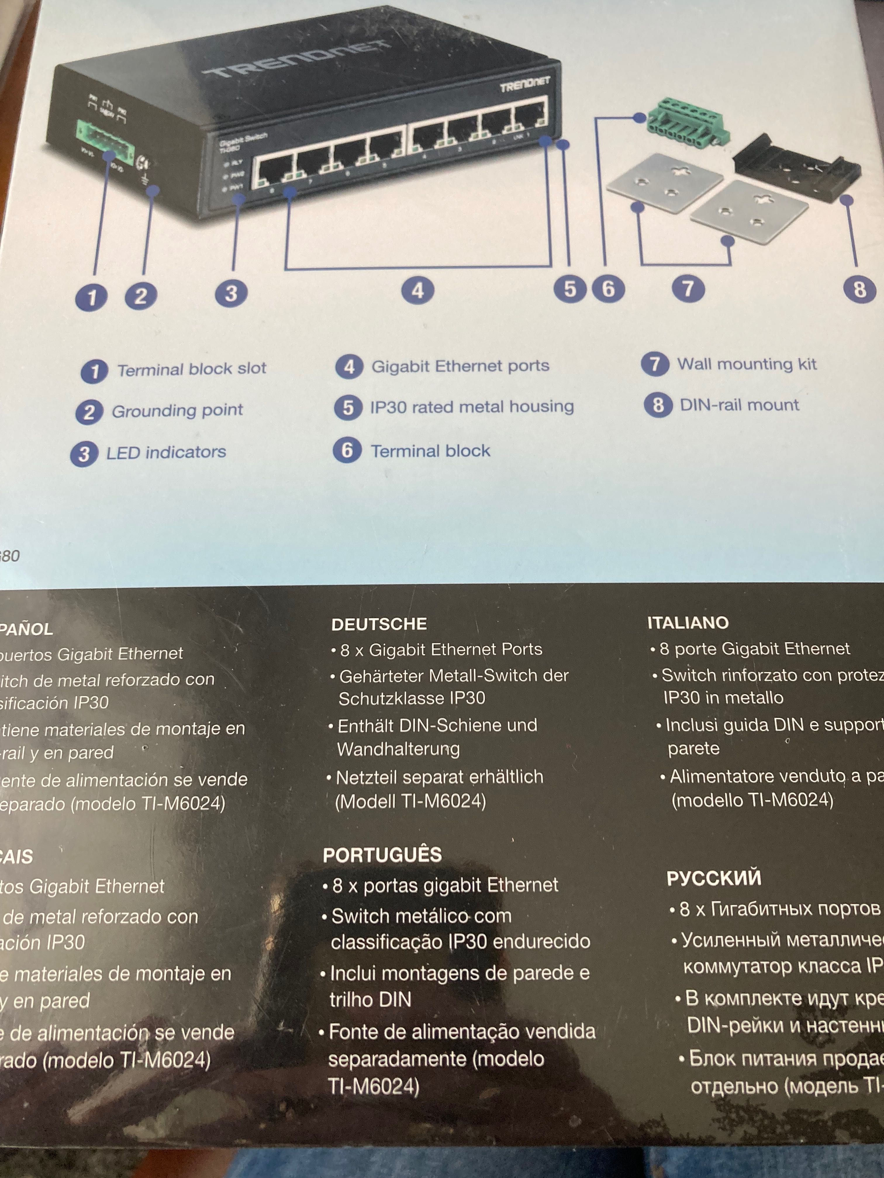 Switch TRENDnet TI-G80