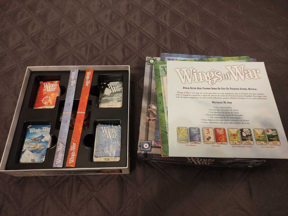 Jogo de Tabuleiro Cartas Wings of War