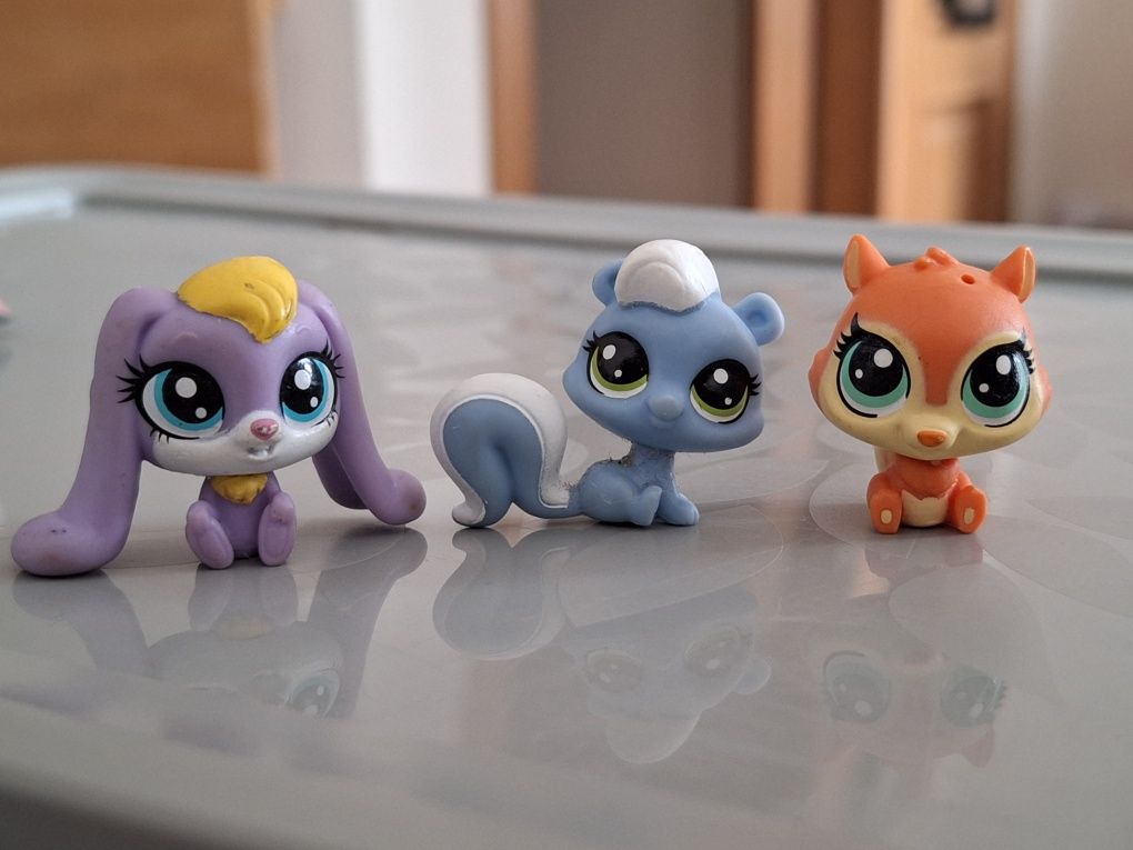 Zestaw Littlest Pet Shop figurki lps