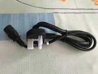 Kabel komputerowy zasilający, wtyczka angielska, nowy