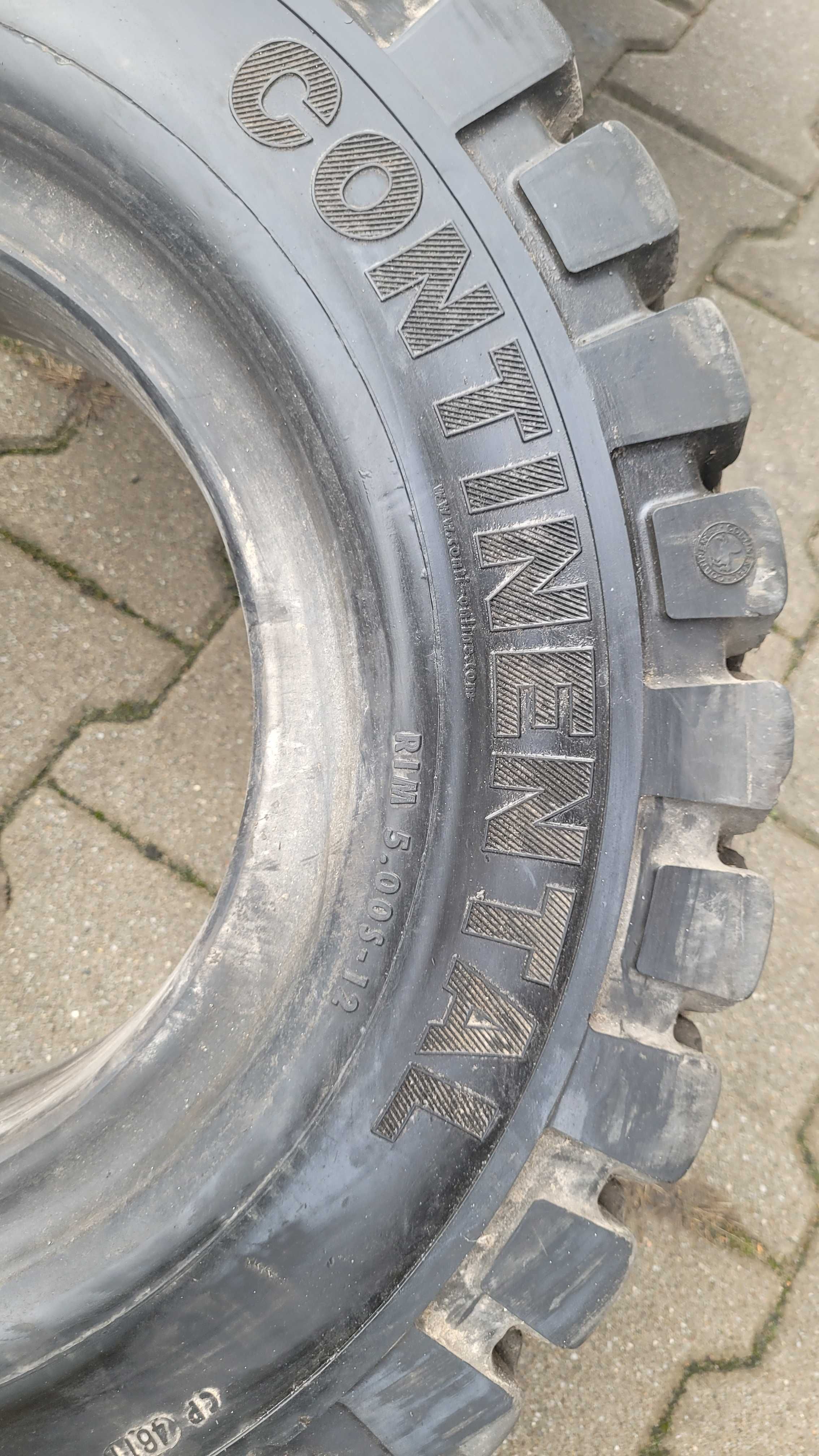 Opona koło widlak wózek widłowy Continental 7.00-12 cse-robustsc20