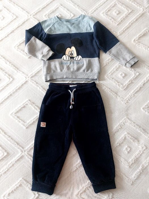 Детские вельветовые штаны