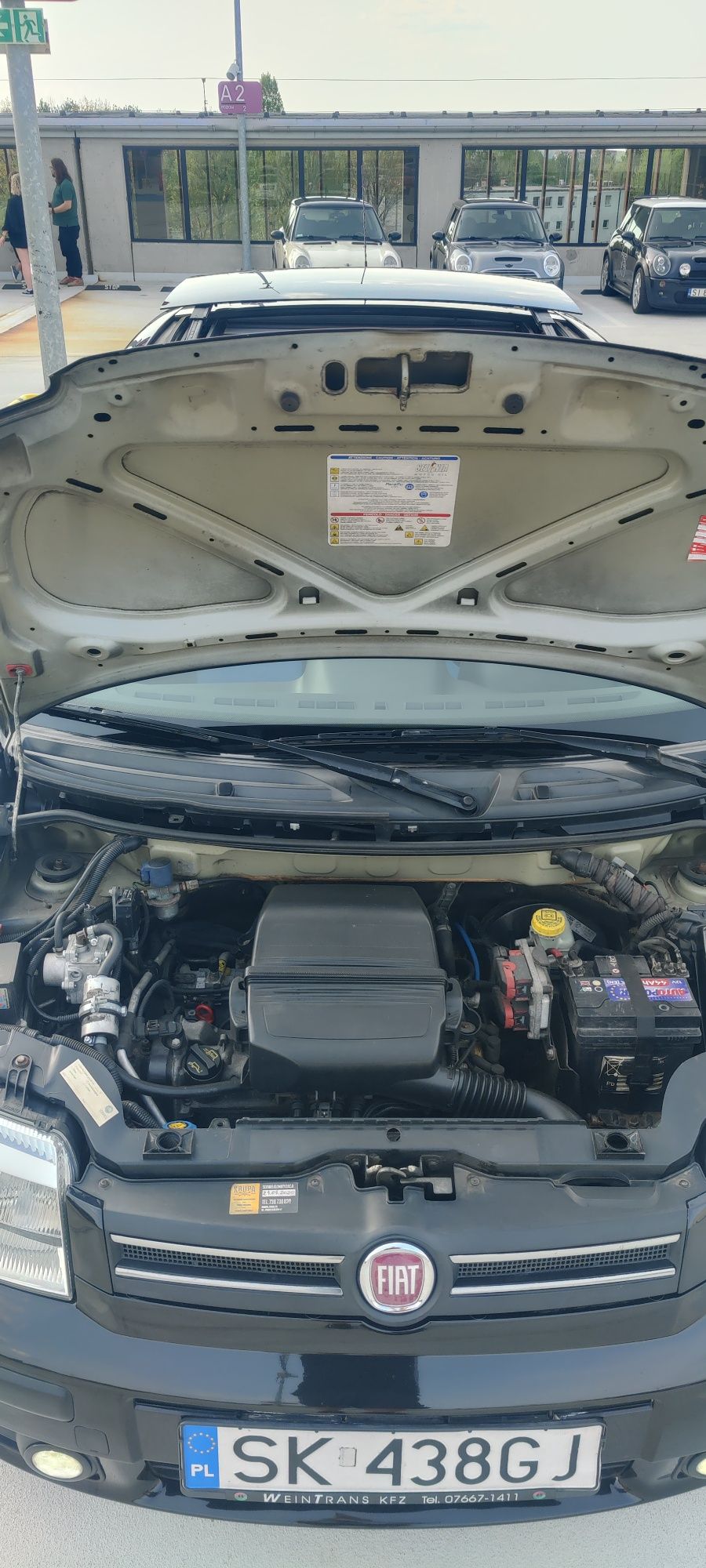 Fiat Panda gaz LPG klimatyzacja automat panorama pewna hi