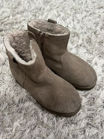 Зимние ботинки zara