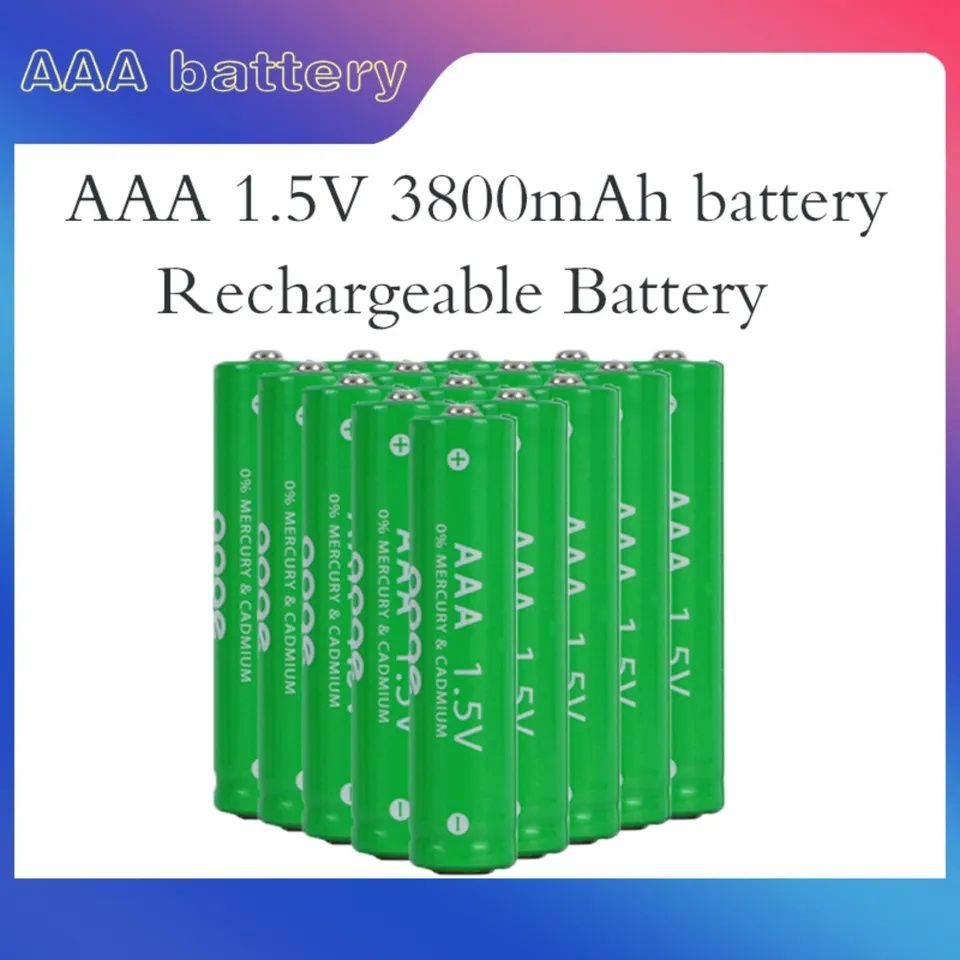 4 акумуляторні батарейки ААА 1.5 + батарейки Duracell AAA 1.5V LR03