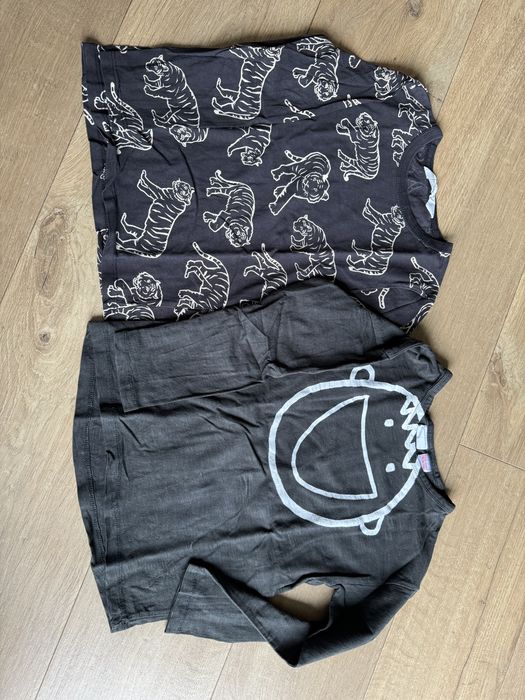 Koszulki Zara i H&M 110/116