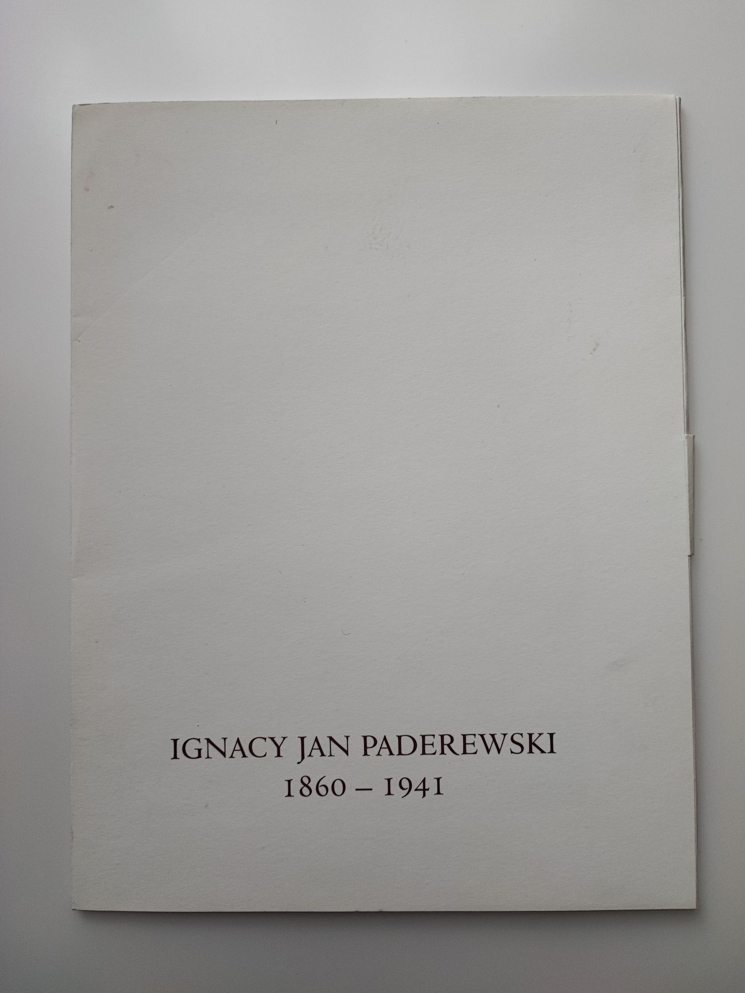 Znak wodny w etui Paderewski PWPW