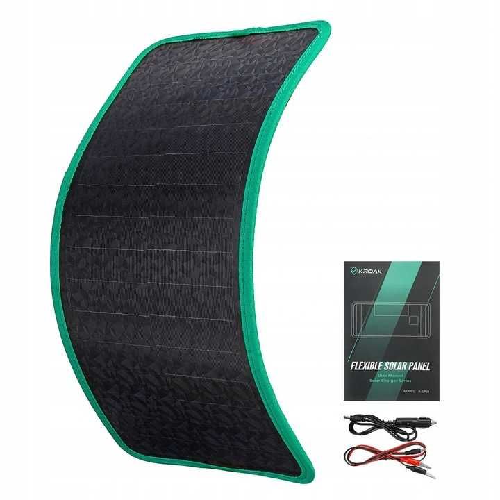 Panel solarny SŁONECZNY KRAK SP-01 20W 17.6V ładowarka