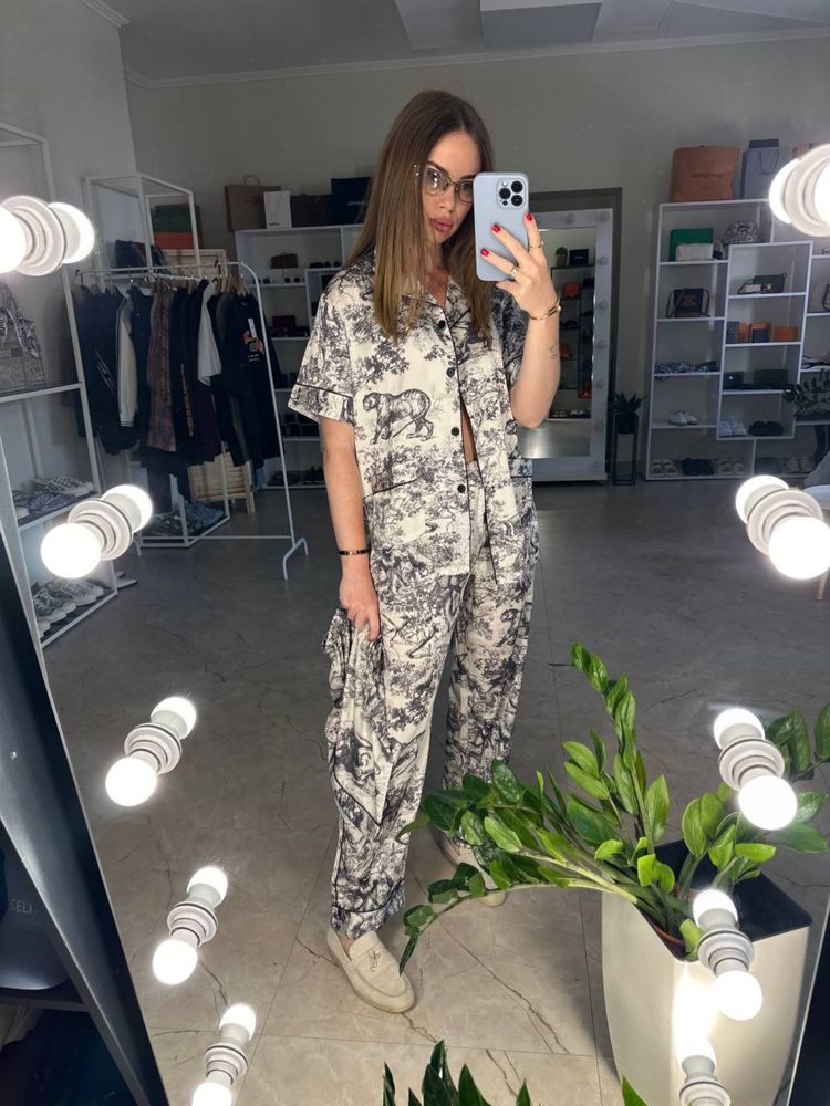 Комплект трійка шорти штани dior