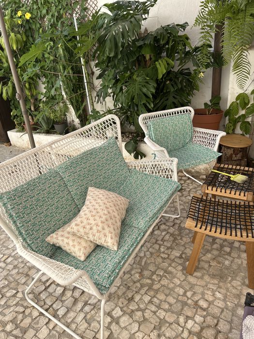 Sofa e cadeirao do Ikea