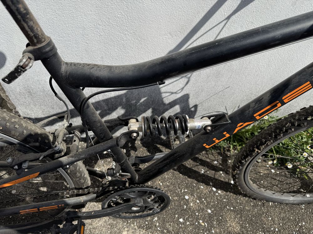 Bicicleta para desocupar