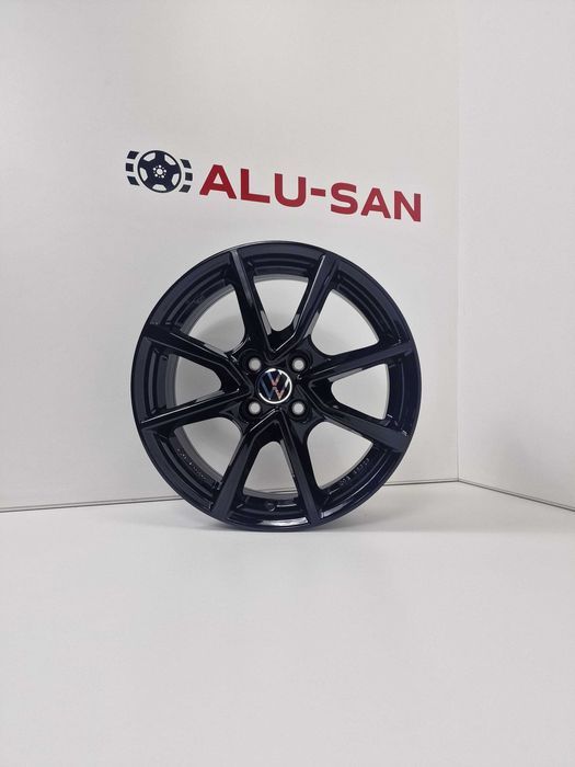 NOWE alufelgi VW 16" 4x100 Lupo Polo UP! - Czarny Połysk