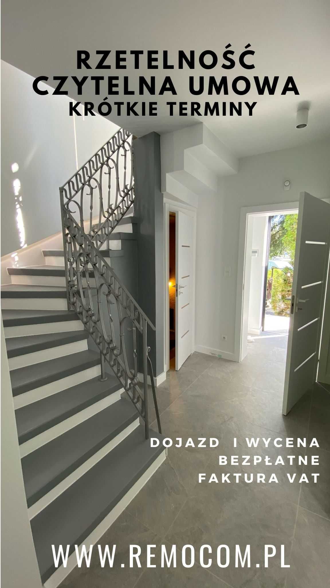 Remonty wykonczenia  mieszkan domow
