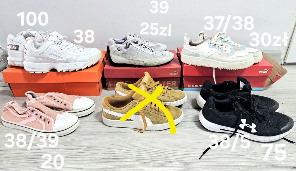 Obuwie damskie  różne