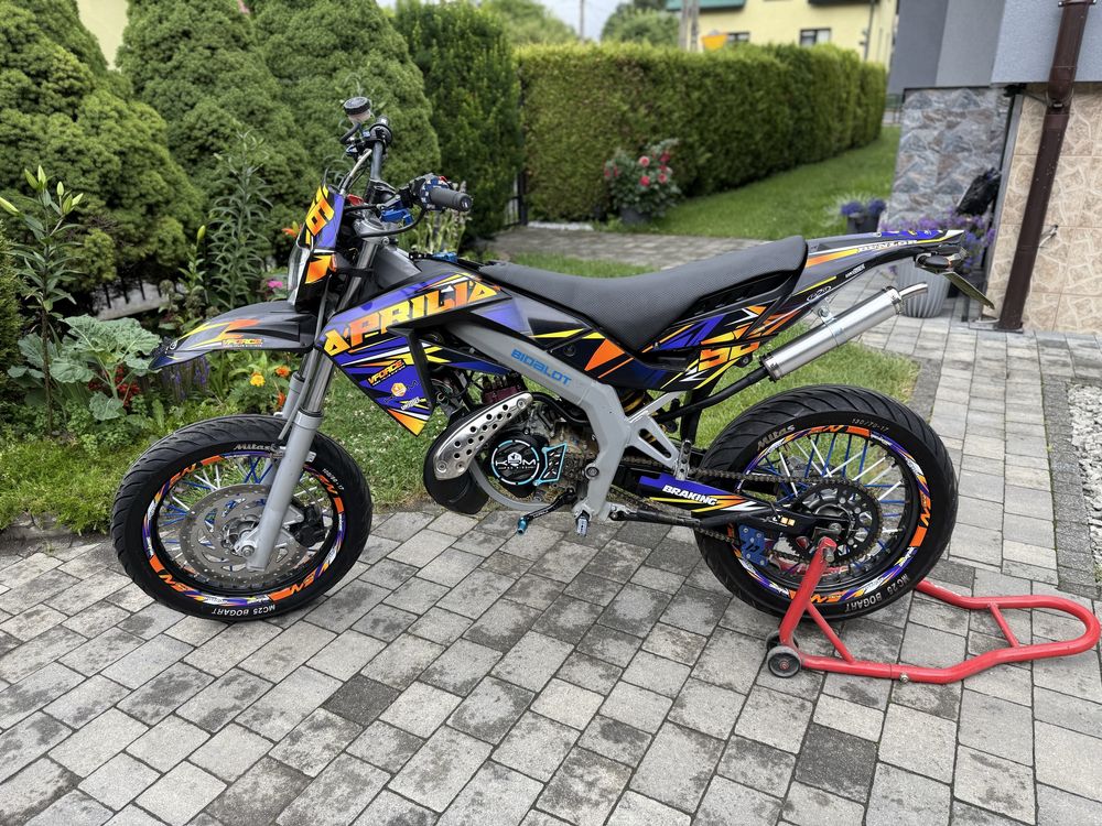 Aprilia sx supermoto sm krm radical smt dt tzr hm senda smx