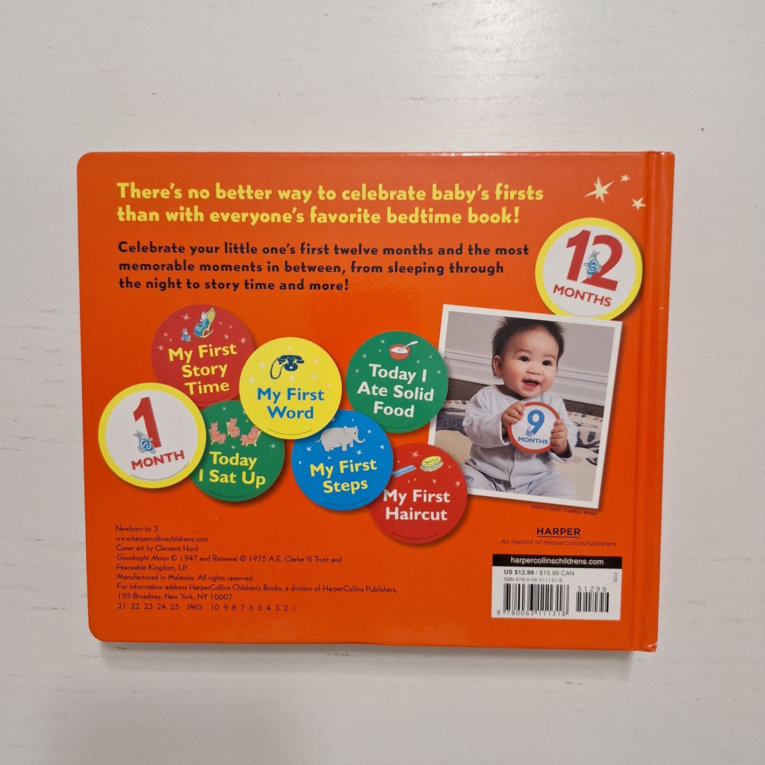 Vende-se livro Goodnight Moon by Margaret Wise Brown, como novo.