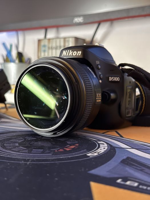 Nikon D5100+Sigma 30mm f/1.4 Japan Gold + Nikon 18-55+akcesoria