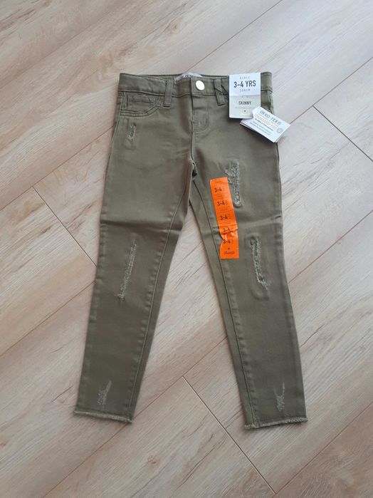 R.104 NOWE spodnie dziewczęce skinny Denim &Co.